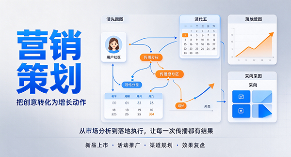 长清区营销策划